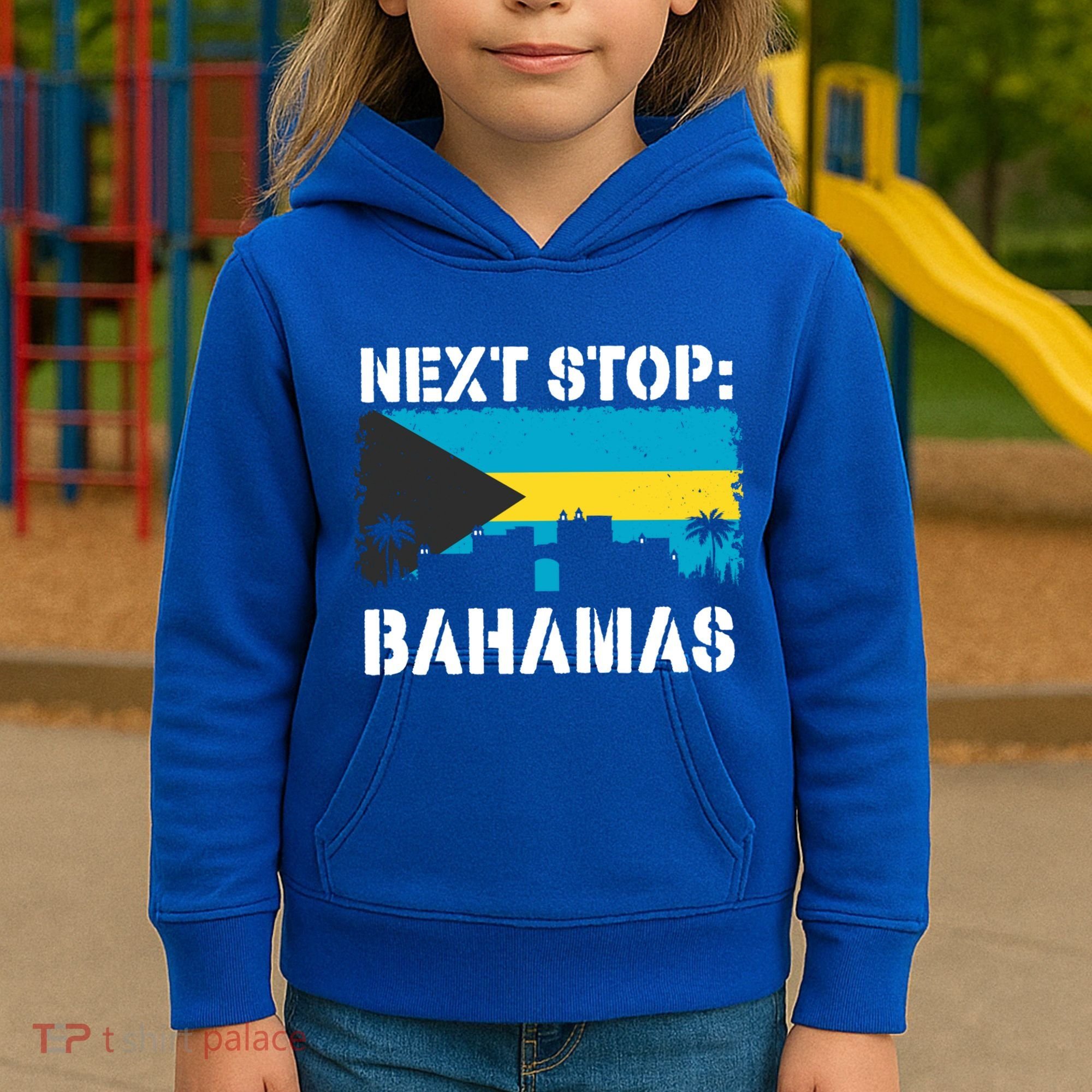 Bahamas Summer Vacation Trip Next Stop Vacay Vibes Souvenir Gift Kids Hoodie