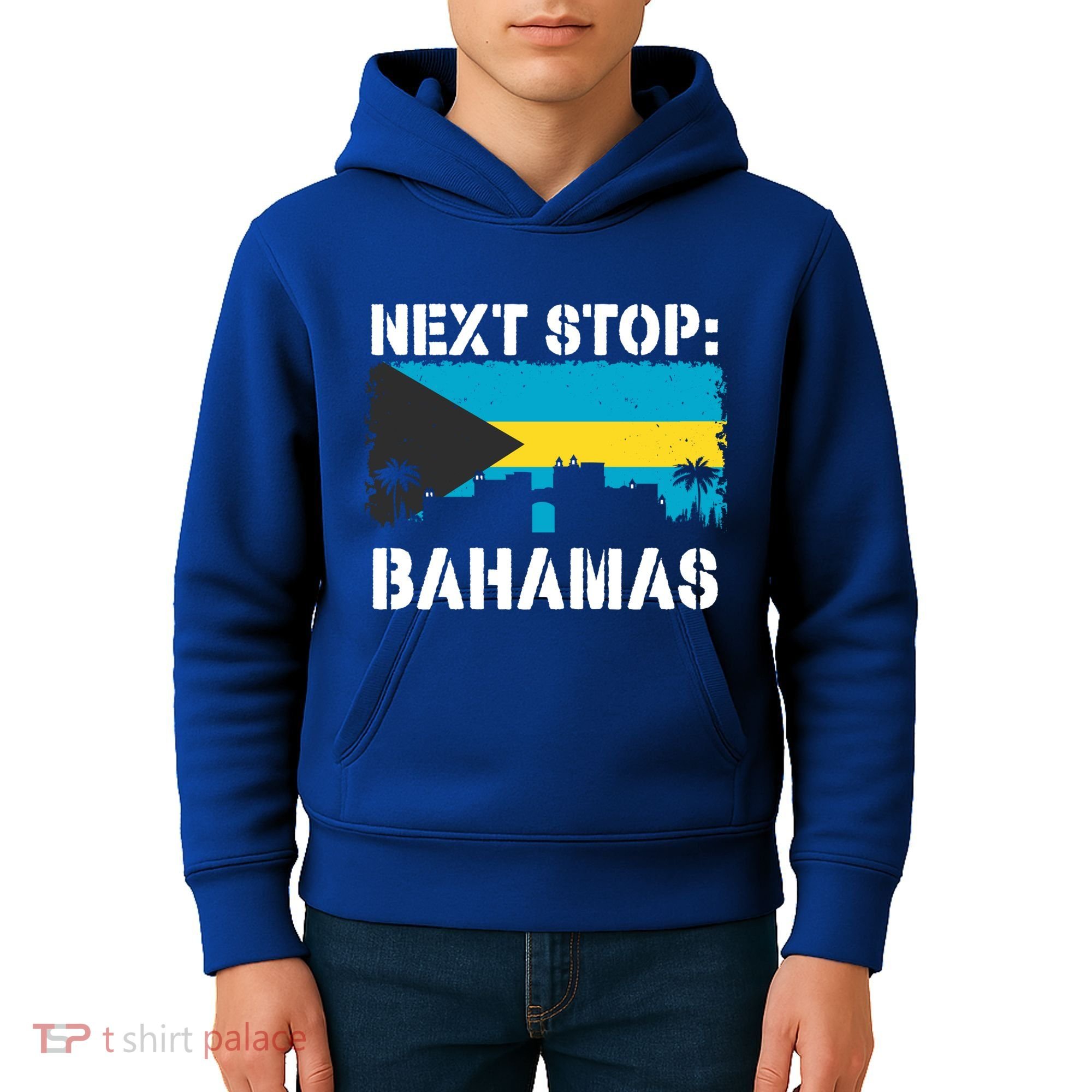 Bahamas Summer Vacation Trip Next Stop Vacay Vibes Souvenir Gift Kids Hoodie