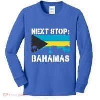 Bahamas Summer Vacation Trip Next Stop Vacay Vibes Souvenir Gift Kids Long Sleeve Shirt thumb 0