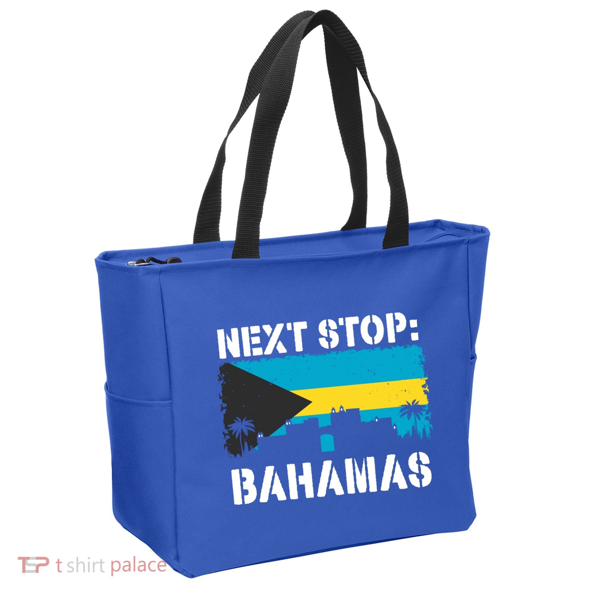 Bahamas Summer Vacation Trip Next Stop Vacay Vibes Souvenir Gift Tote Bag