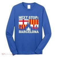 Barcelona Summer Vacation Trip Next Stop Spain Vacay Vibes Gift Long Sleeve Shirt thumb 0