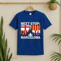 Barcelona Summer Vacation Trip Next Stop Spain Vacay Vibes Gift T-Shirt thumb 2