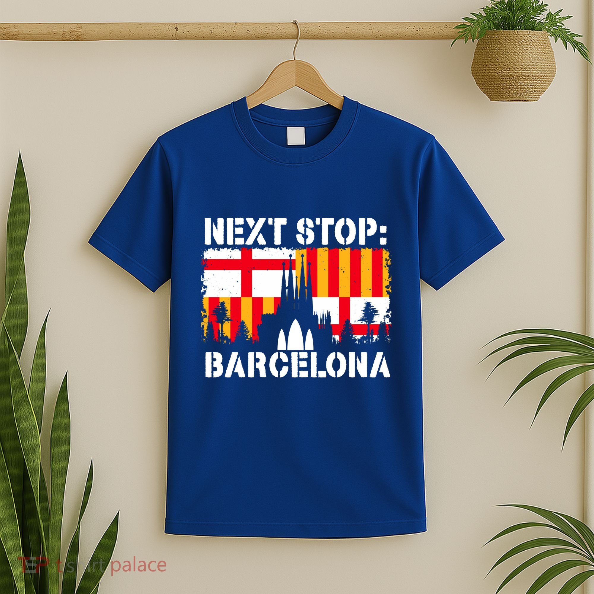 Barcelona Summer Vacation Trip Next Stop Spain Vacay Vibes Gift T-Shirt