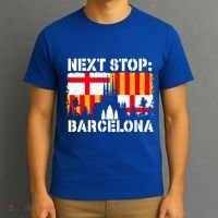 Barcelona Summer Vacation Trip Next Stop Spain Vacay Vibes Gift T-Shirt thumb 3
