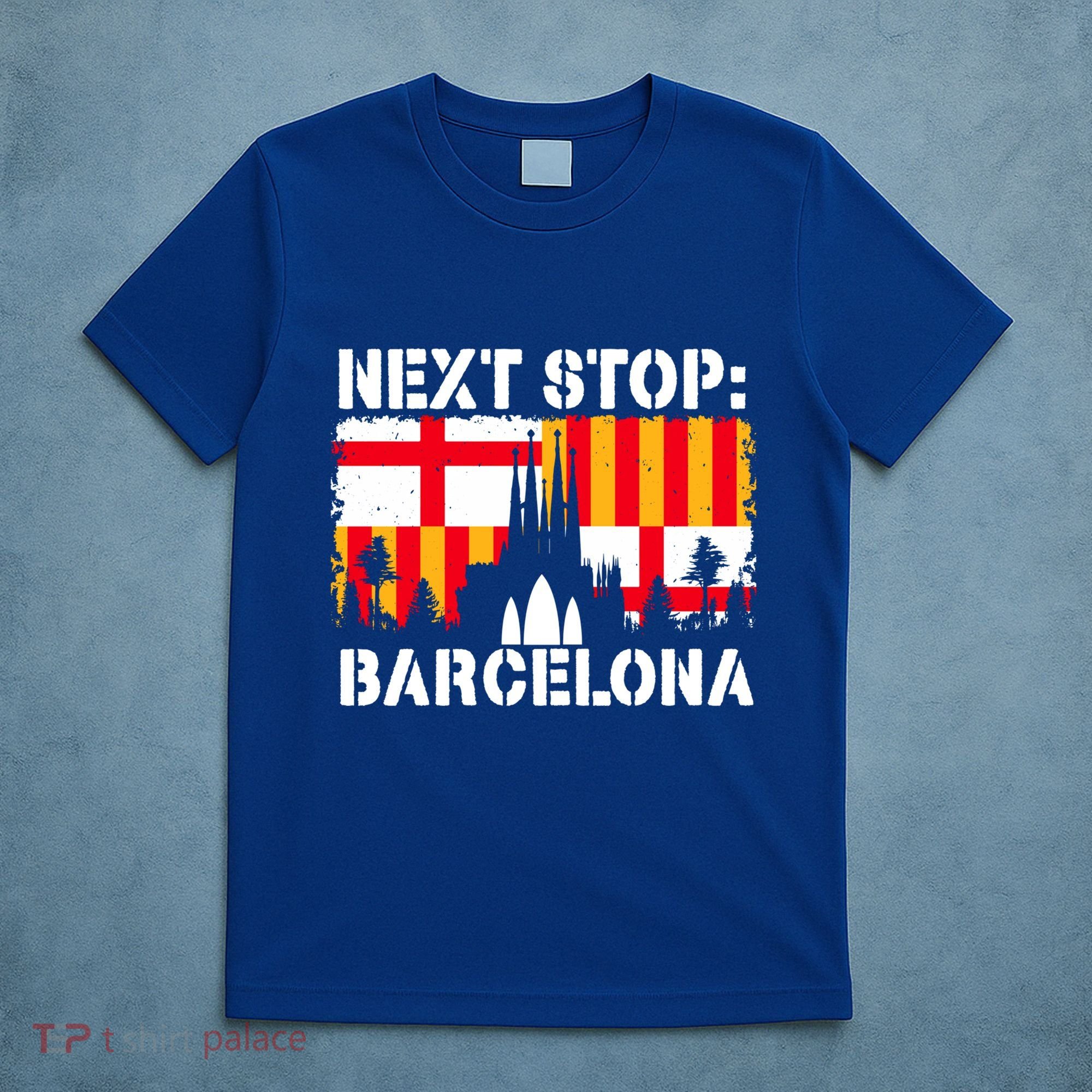 Barcelona Summer Vacation Trip Next Stop Spain Vacay Vibes Gift T-Shirt