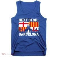 Barcelona Summer Vacation Trip Next Stop Spain Vacay Vibes Gift Tank Top thumb 0