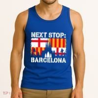 Barcelona Summer Vacation Trip Next Stop Spain Vacay Vibes Gift Tank Top thumb 3