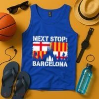 Barcelona Summer Vacation Trip Next Stop Spain Vacay Vibes Gift Tank Top thumb 4