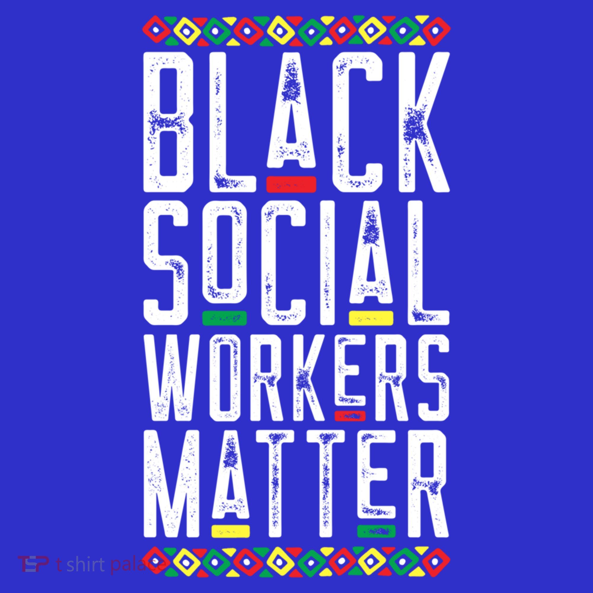 Black Social Workers Matter African American Lives Matter Cute Gift Women's Tank Top