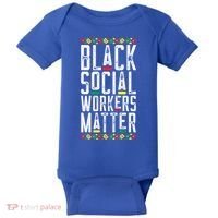 Black Social Workers Matter African American Lives Matter Cute Gift Baby Bodysuit thumb 0