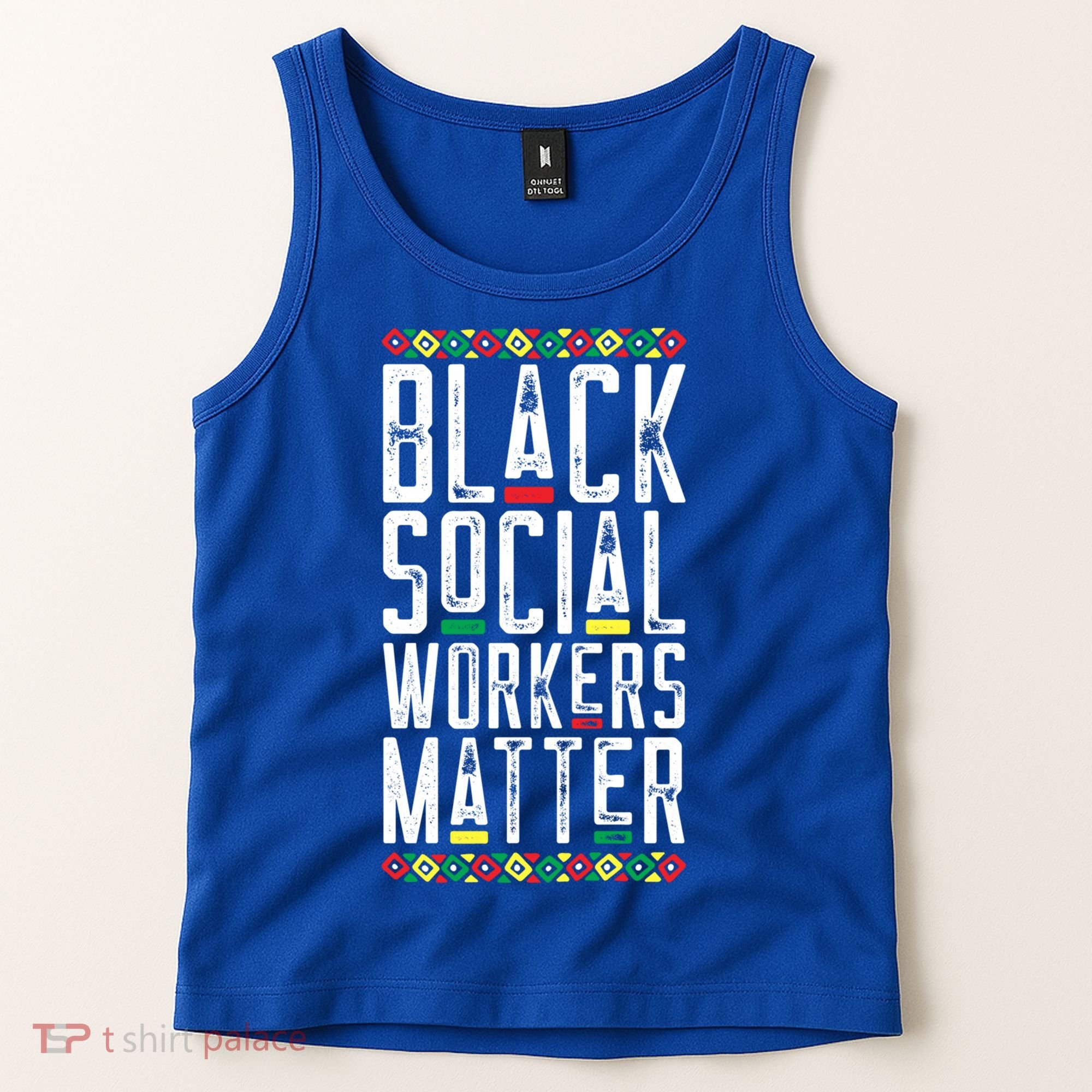 Black Social Workers Matter African American Lives Matter Cute Gift Tank Top