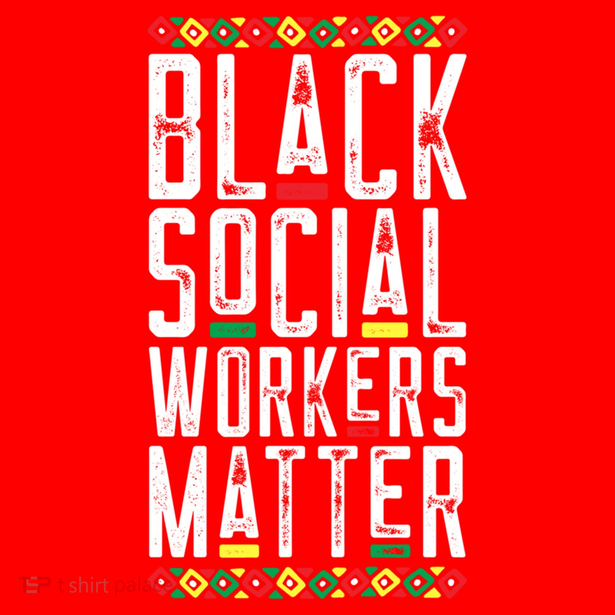 Black Social Workers Matter African American Lives Matter Cute Gift Santa Hat