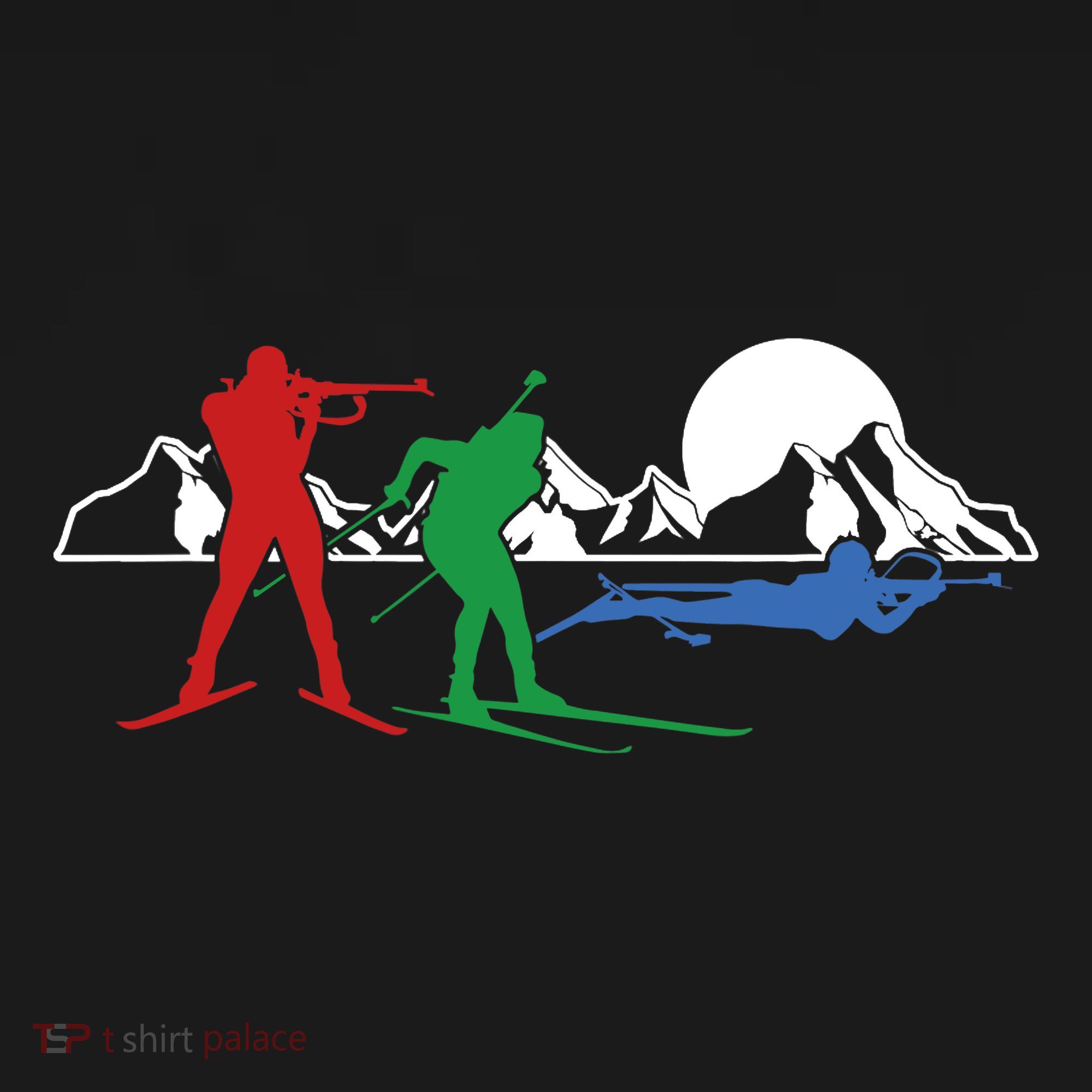 Biathlon Ski Winter Sports Cross Country Skiing Snow Gift Women's Tank Top