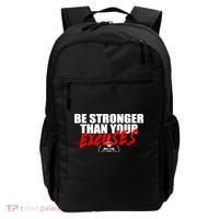 Brian Shaw Wearing Be Stronger Than Your Excuses Backpack thumb 0