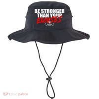 Brian Shaw Wearing Be Stronger Than Your Excuses Bucket Hat thumb 0