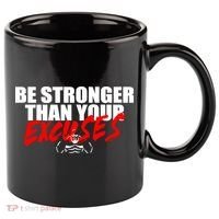 Brian Shaw Wearing Be Stronger Than Your Excuses 11oz C Handle Ceramic Mug thumb 0