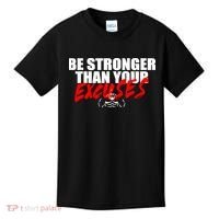 Brian Shaw Wearing Be Stronger Than Your Excuses Kids T-Shirt thumb 0