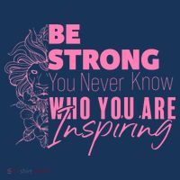 Be Strong You Never Who You Are Inspiring Breast Cancer Women's Tank Top thumb 5