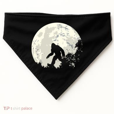 Bigfoot Sasquatch Yeti Gift USA-Made Doggie Bandana