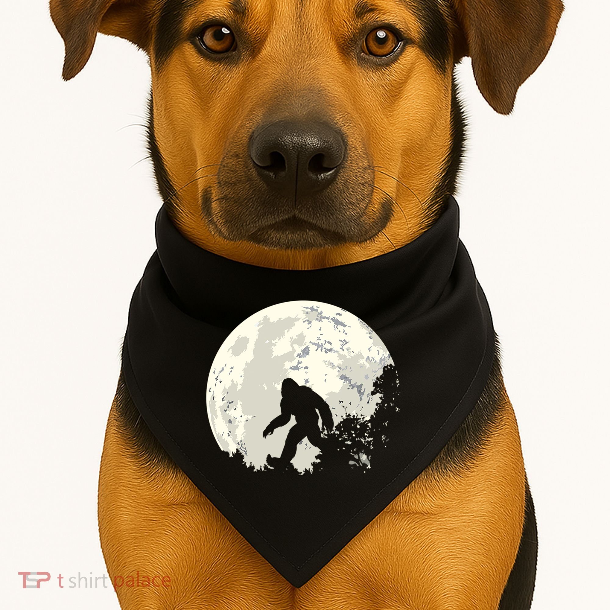 Bigfoot Sasquatch Yeti Gift USA-Made Doggie Bandana