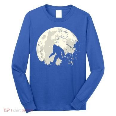 Bigfoot Sasquatch Yeti Gift Long Sleeve Shirt