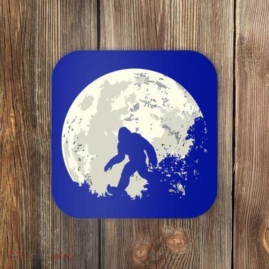 Bigfoot Sasquatch Yeti Gift Coaster