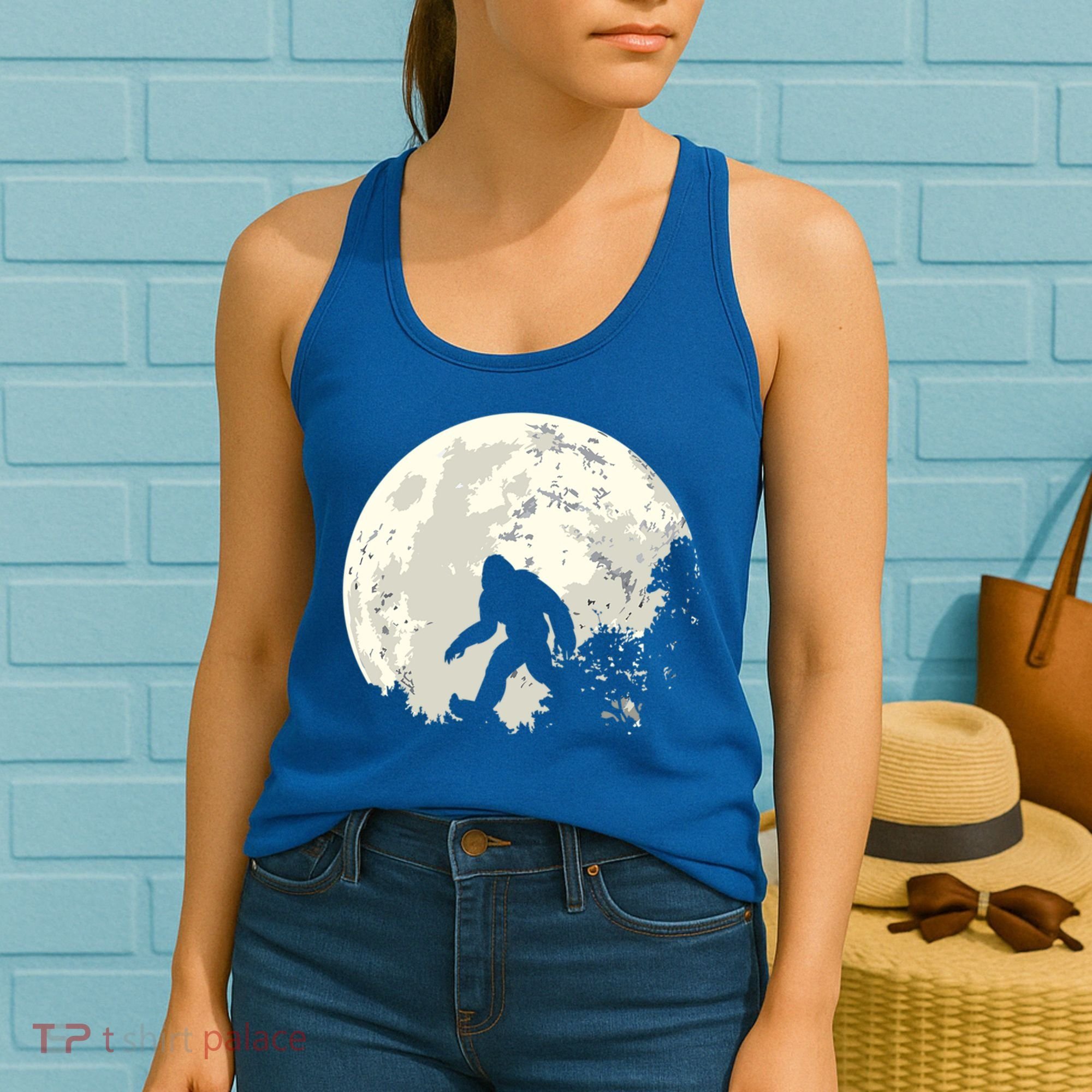 Bigfoot Sasquatch Yeti Gift Women's Tank Top