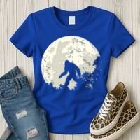 Bigfoot Sasquatch Yeti Gift Women's T-Shirt thumb 3