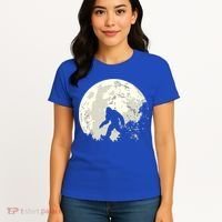 Bigfoot Sasquatch Yeti Gift Women's T-Shirt thumb 4