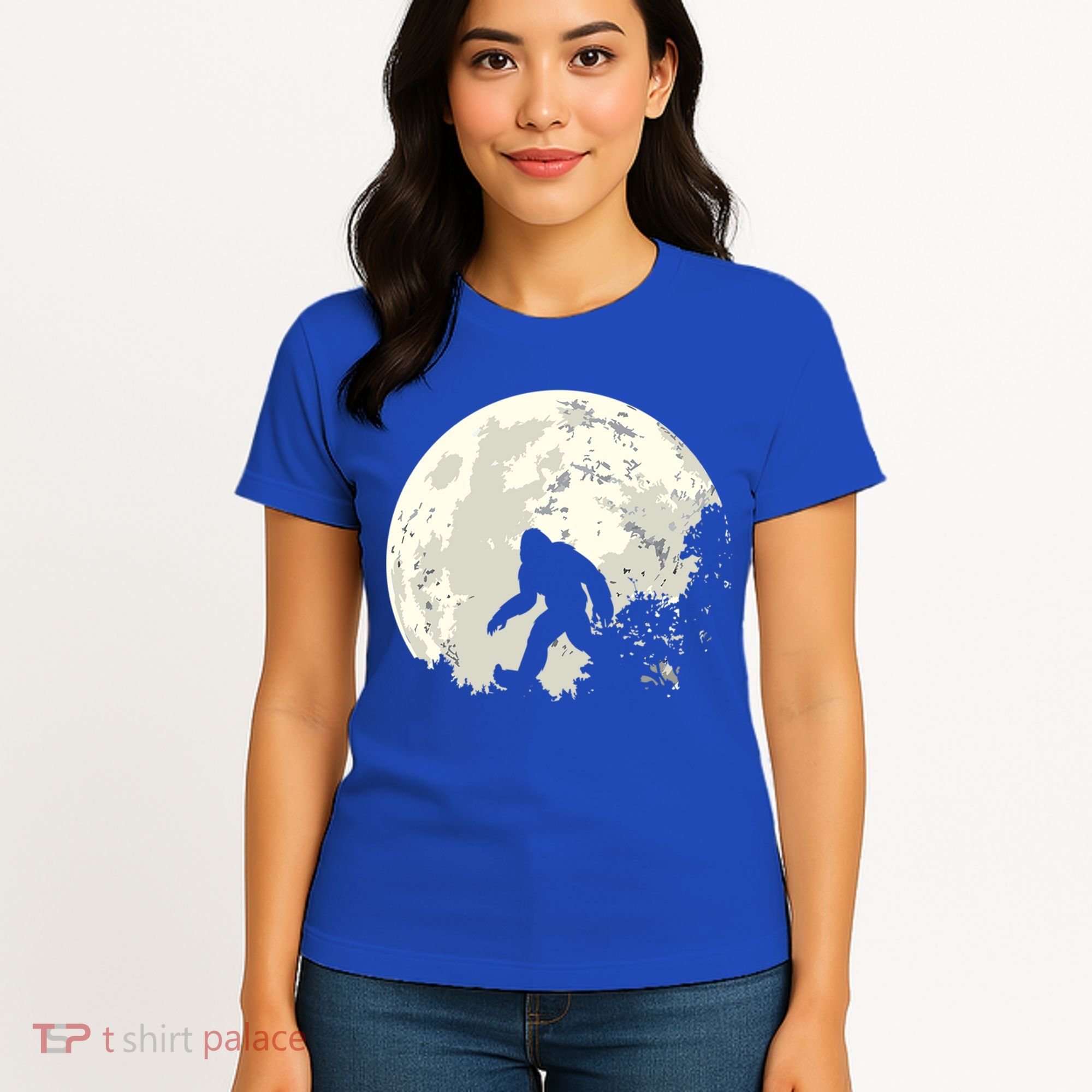 Bigfoot Sasquatch Yeti Gift Women's T-Shirt