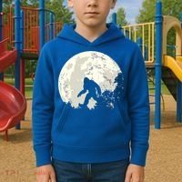 Bigfoot Sasquatch Yeti Gift Kids Hoodie thumb 2
