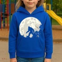 Bigfoot Sasquatch Yeti Gift Kids Hoodie thumb 3
