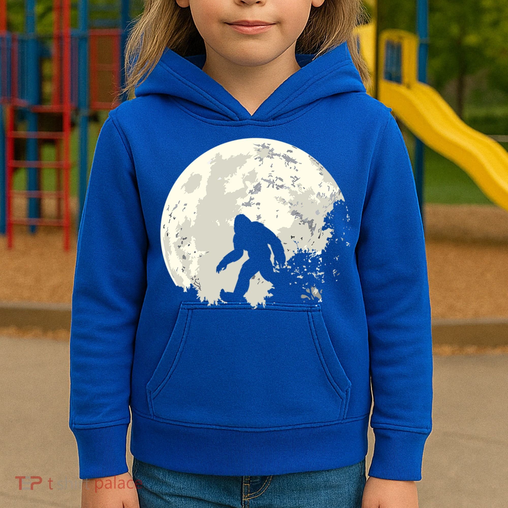 Bigfoot Sasquatch Yeti Gift Kids Hoodie