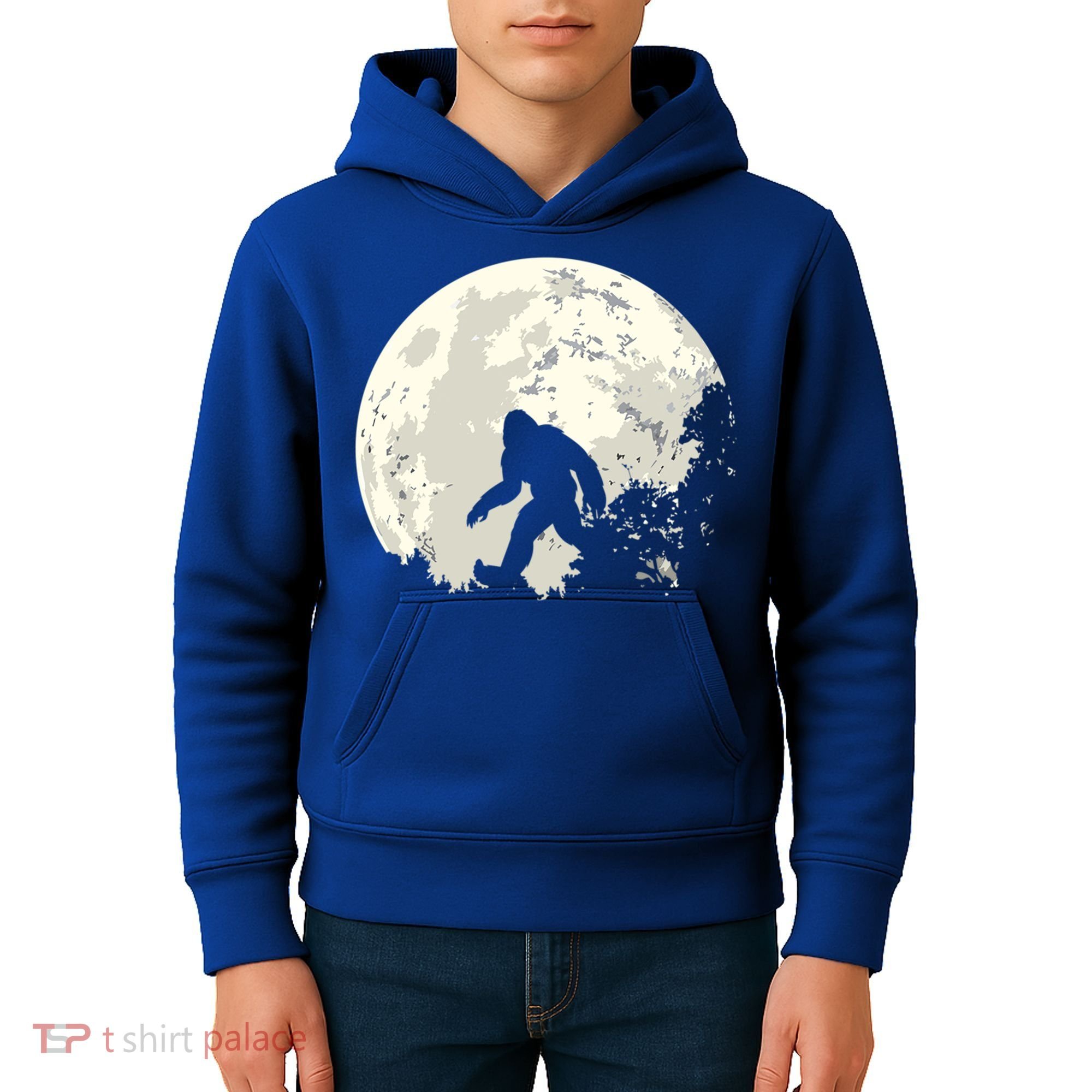 Bigfoot Sasquatch Yeti Gift Kids Hoodie