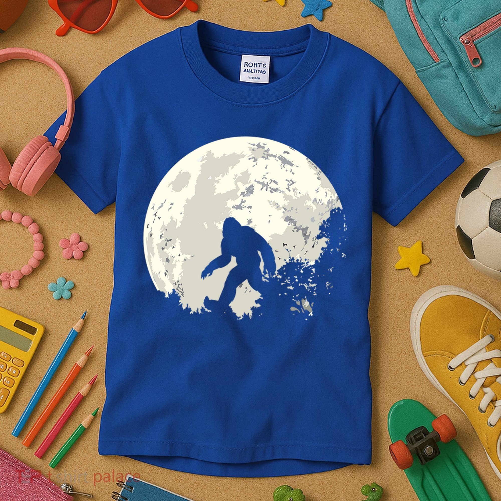 Bigfoot Sasquatch Yeti Gift Kids T-Shirt