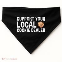 Baking Support Your Local Cookie Dealer Cookie USA-Made Doggie Bandana thumb 0