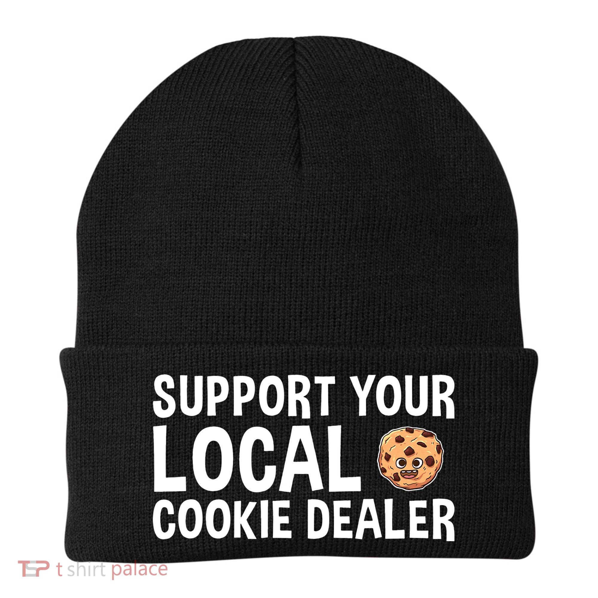 Baking Support Your Local Cookie Dealer Cookie Beanie