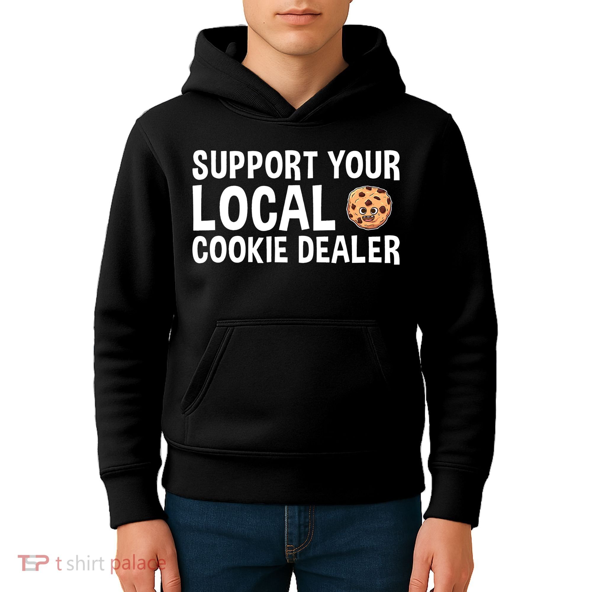 Baking Support Your Local Cookie Dealer Cookie Kids Hoodie