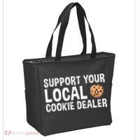 Baking Support Your Local Cookie Dealer Cookie Tote Bag thumb 2
