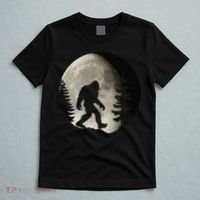 Bigfoot, Sasquatch, Yeti, Moon T-Shirt thumb 5