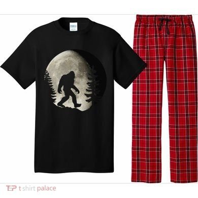 Bigfoot, Sasquatch, Yeti, Moon Pajama Set