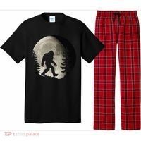 Bigfoot, Sasquatch, Yeti, Moon Pajama Set thumb 0