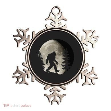 Bigfoot, Sasquatch, Yeti, Moon Ornament