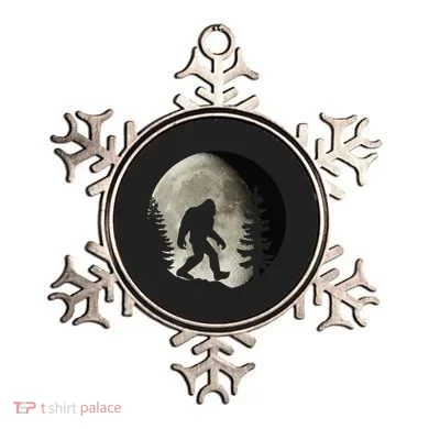 Bigfoot, Sasquatch, Yeti, Moon Ornament