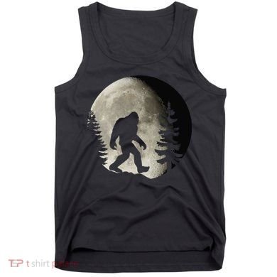 Bigfoot, Sasquatch, Yeti, Moon Tank Top