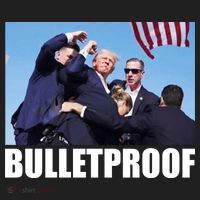Bulletproof Trump 2024 Take America Back Pennsylvania Rally Women's Sweatshirt thumb 2