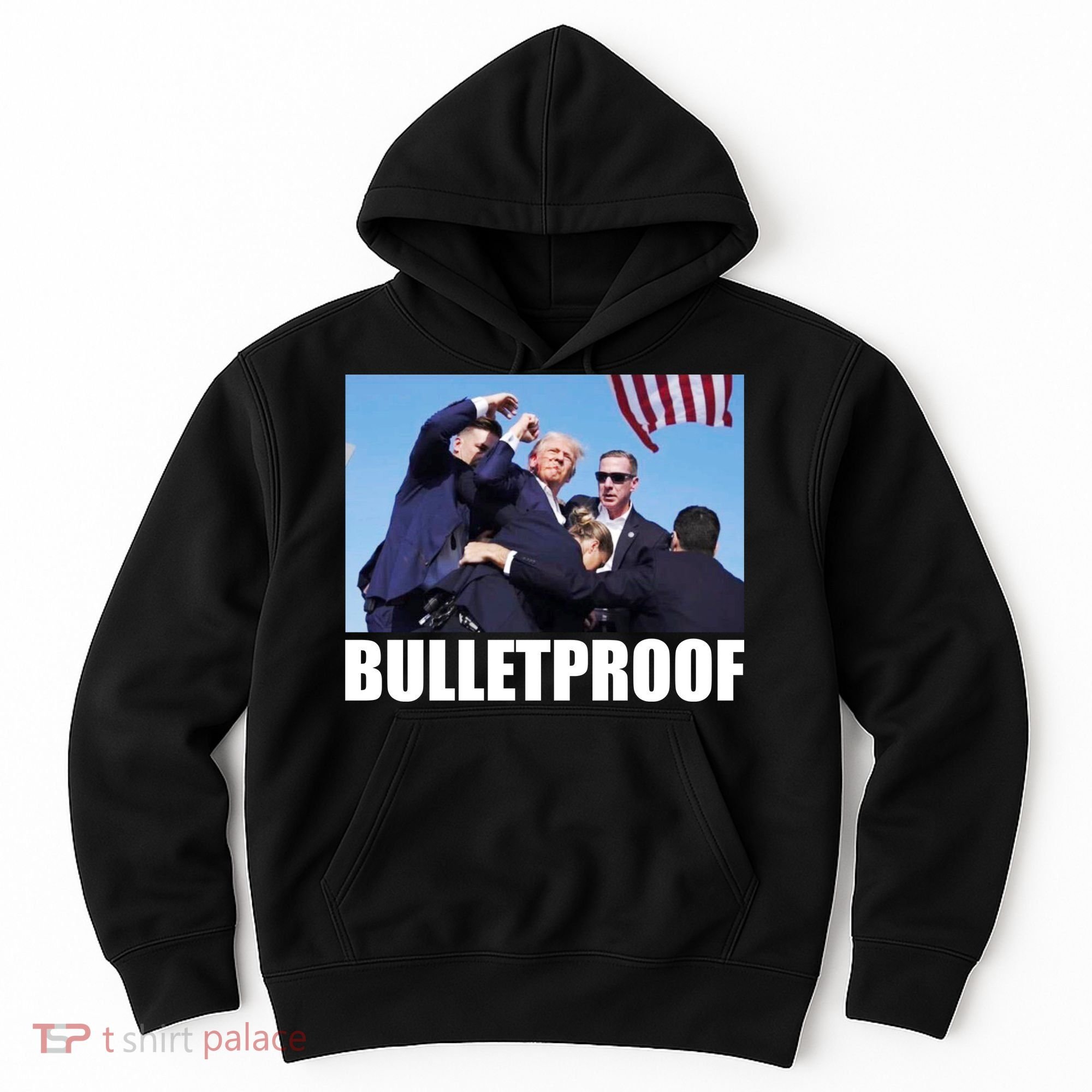 Bulletproof Trump 2024 Take America Back Pennsylvania Rally Hoodie