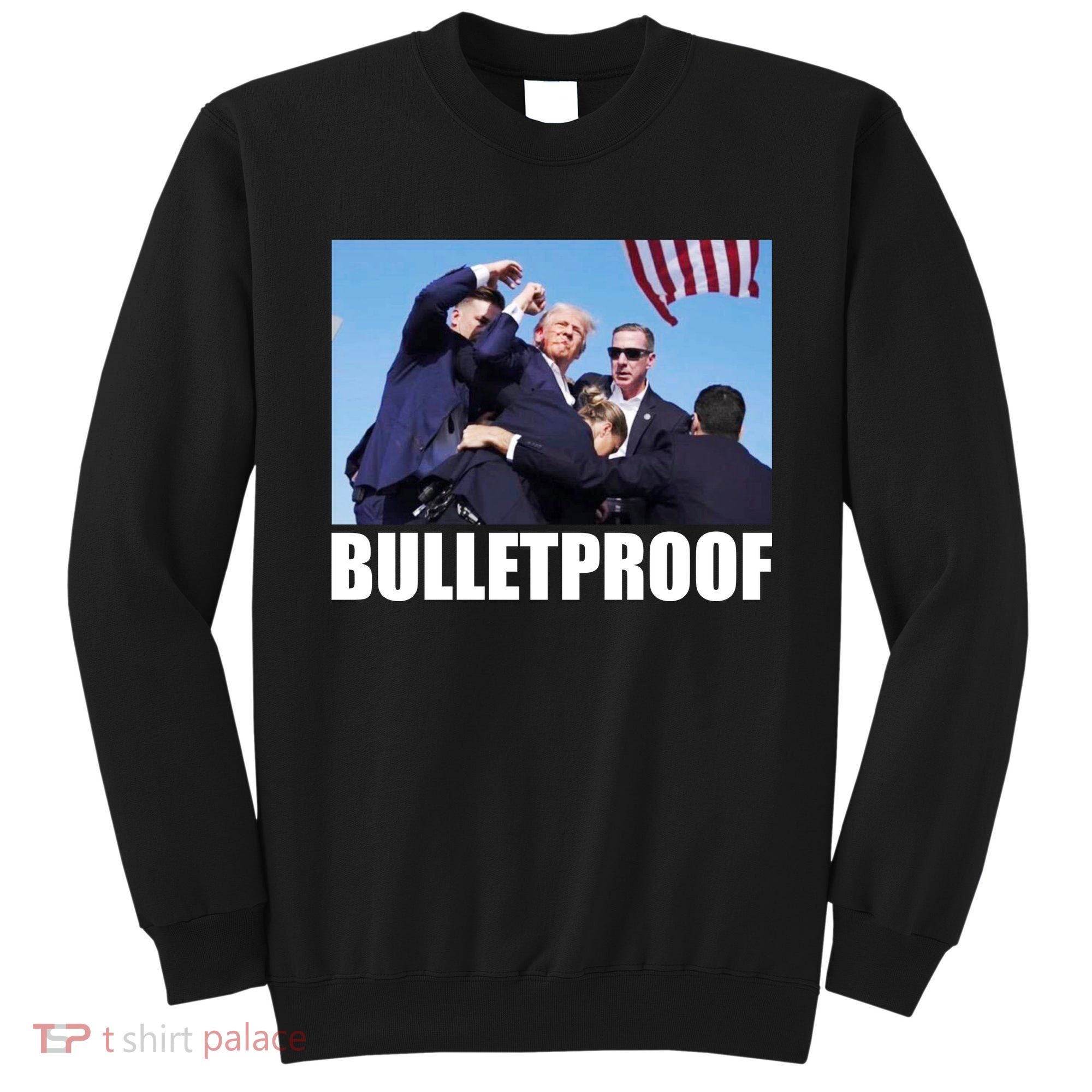 Bulletproof Trump 2024 Take America Back Pennsylvania Rally Sweatshirt