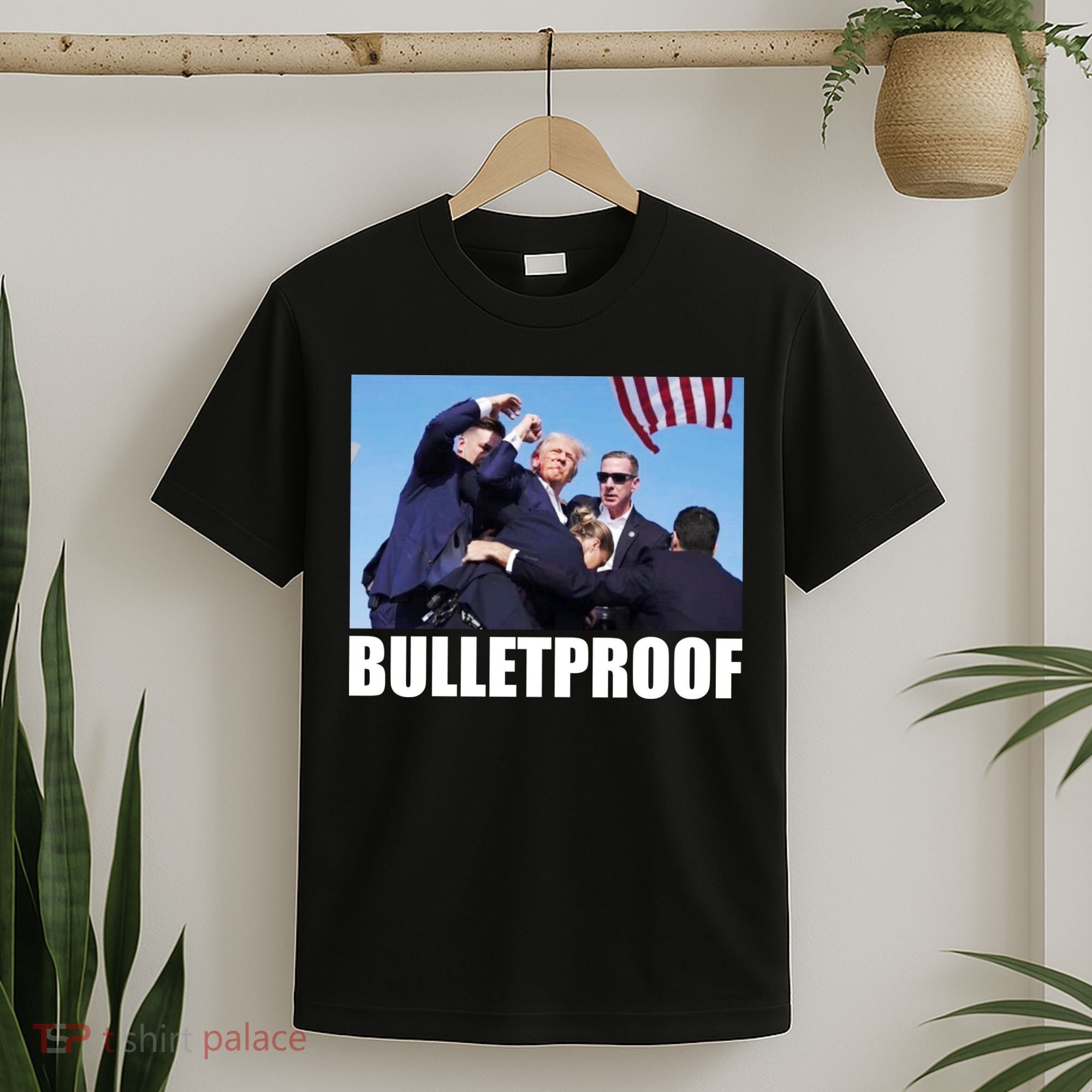 Bulletproof Trump 2024 Take America Back Pennsylvania Rally T-Shirt