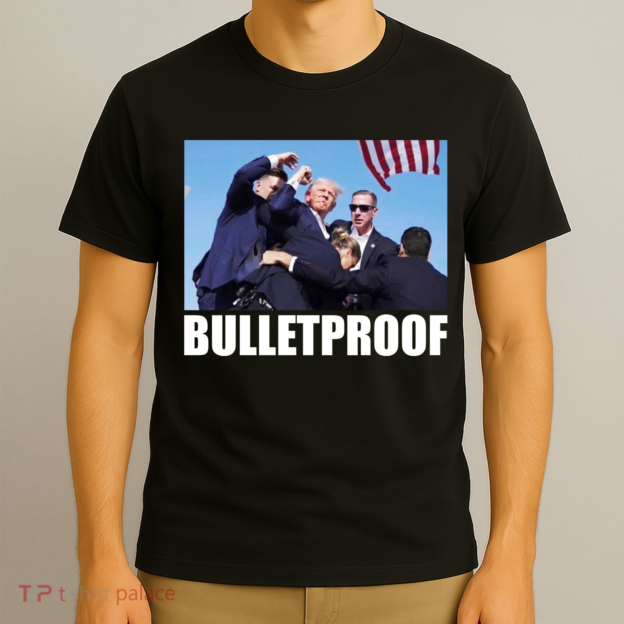Bulletproof Trump 2024 Take America Back Pennsylvania Rally T-Shirt